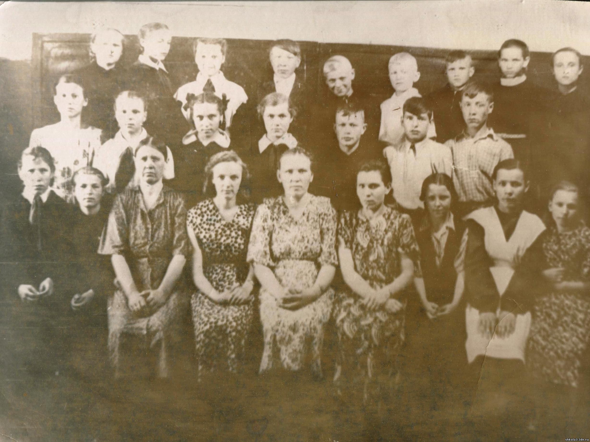 Первые учителя. 1935 год