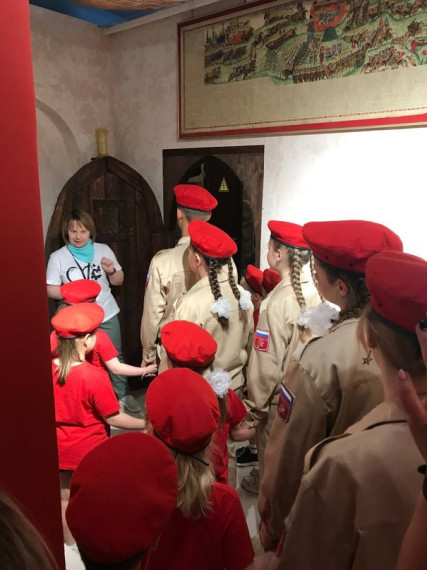 Юнармейцы посетили музей Куликовской битвы.